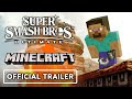 Super Smash Bros. Ultimate - Official Minecraft Steve Reveal Trailer