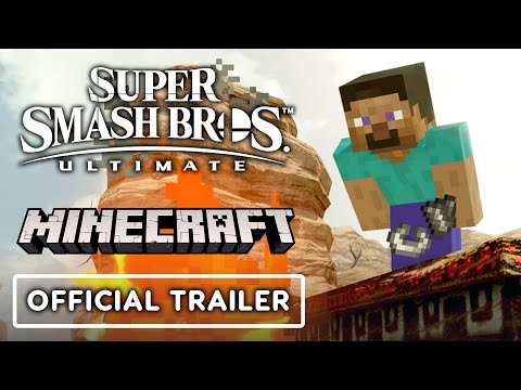 Super Smash Bros. Ultimate - Minecraft Reveal Trailer