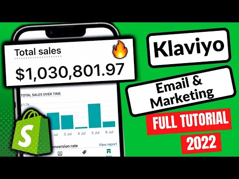 HOW TO Setup Klaviyo to Boost Shopify dropshipping Sales Full Tutorial For Beginners Part 1 2022