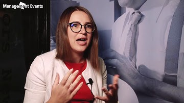 Laura Katinaite of Electrolux AB at IndustryForum Manufacturing 2018, Sweden