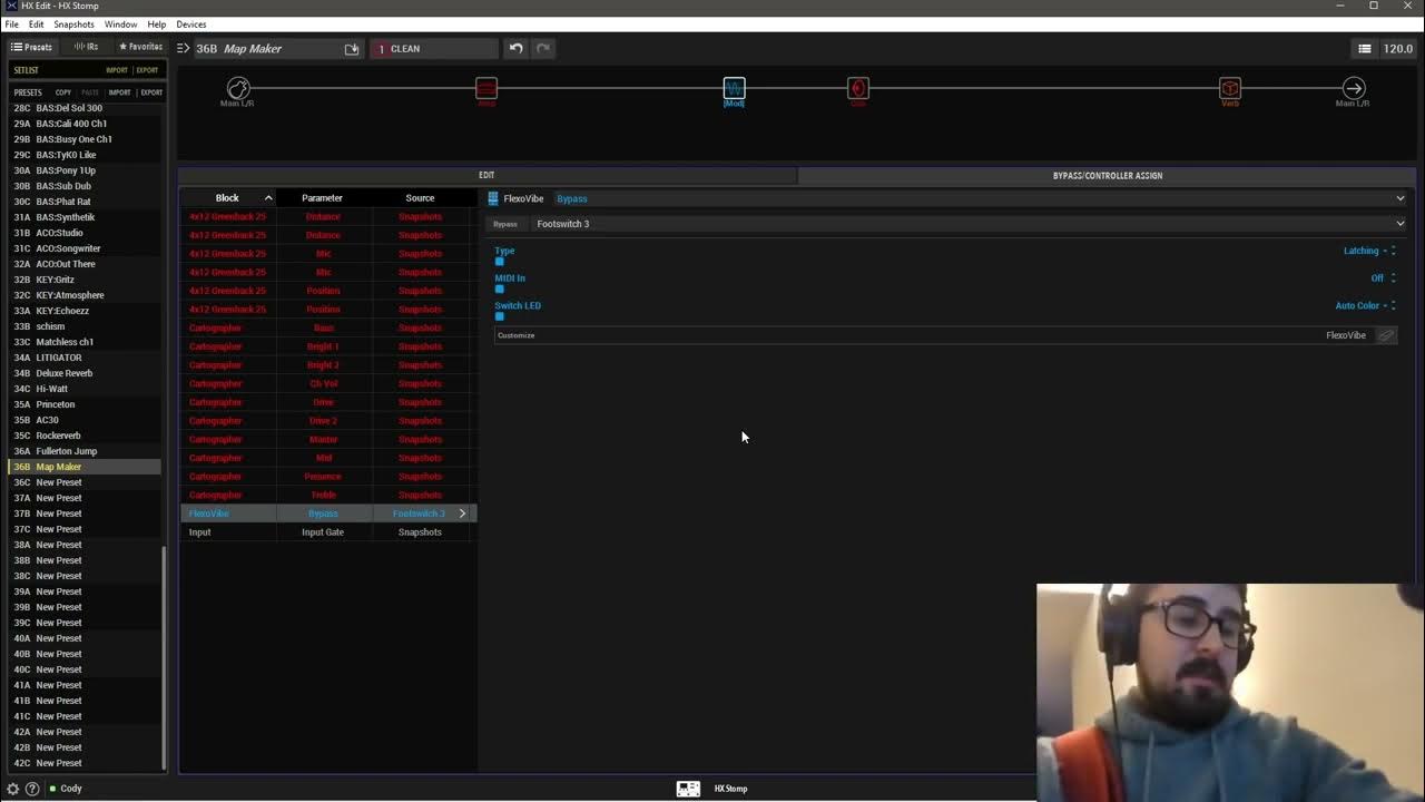 A basic example of how snapshots work HX STOMP YouTube