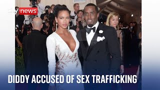 Rapper Sean 'Diddy' Combs accused of sex trafficking and assault by ex-girlfriend Cassie