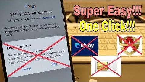Boom!!! New Free Method!! One Click! All Samsung Android 10/11/12 Remove Google Account, Bypass FRP.