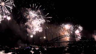 2011 New Year Firework Show in  Sydney Australia