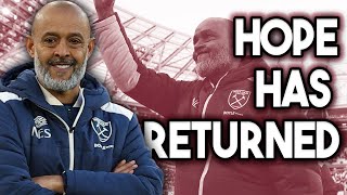 Nuno and West Ham give hope of avoiding relegation to fans | Hammers midfield shine!
