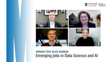 Emerging jobs in Data Science and AI | Monash Tech Talks