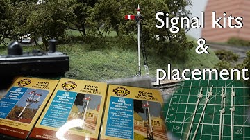 24. Semaphore signalling - Prt 1- Building ratio kits and discussing positioning