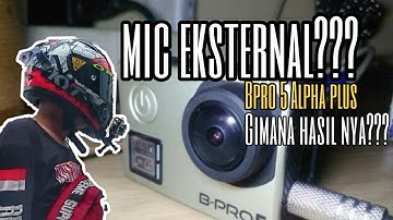 Mod mic eksternal Brica B-PRO 5 Alpha plus tes motovlog