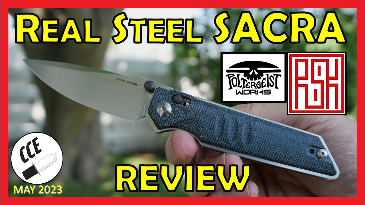 Full Review of the Real Steel Knives SACRA - A Poltergeist Works