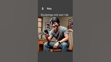 I don’t like to study (Ai edition)📚 #ai #chatgpt #aiart
