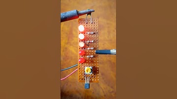 Temperature 🌡️ sensor circuit | Thermometer #arduino #electronics