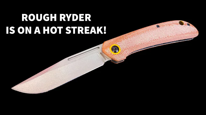 SWEET NEW MODERN SLIP JOINT FROM ROUGH RYDER 🔥⚔️🔥 RR2640