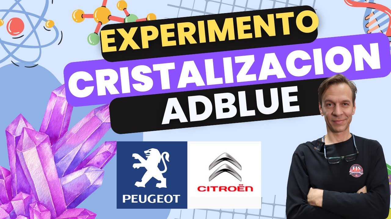 ADBLUE Cristalización, experimento con aditivo ¿para evitarlo o curarlo? no más gastos en depósitos