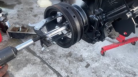 HOW TO: REMOVE AND INSTALL A LS HARMONIC BALANCER USING A GM Ls7 CRANK BOLT