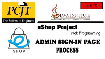 Web Project Task 40 | Java Institute | 1st Year | eShop @Java Institute for Advanced Technology