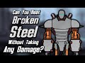 Can You Beat Fallout 3: Broken Steel Without Taking Any Damage?