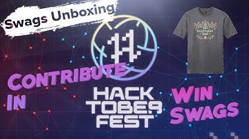 Hacktoberfest 2022 Swags Unboxing