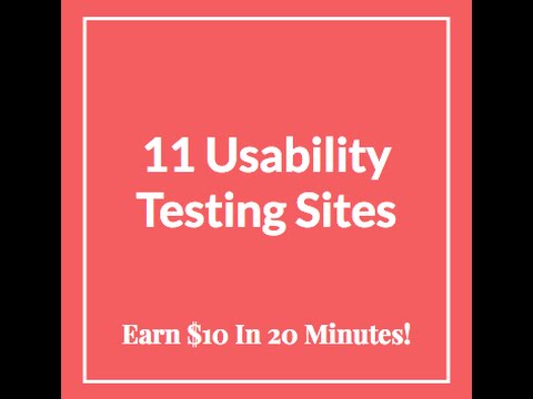 11-website-usability-testing-jobs:-$10-in-20-minutes