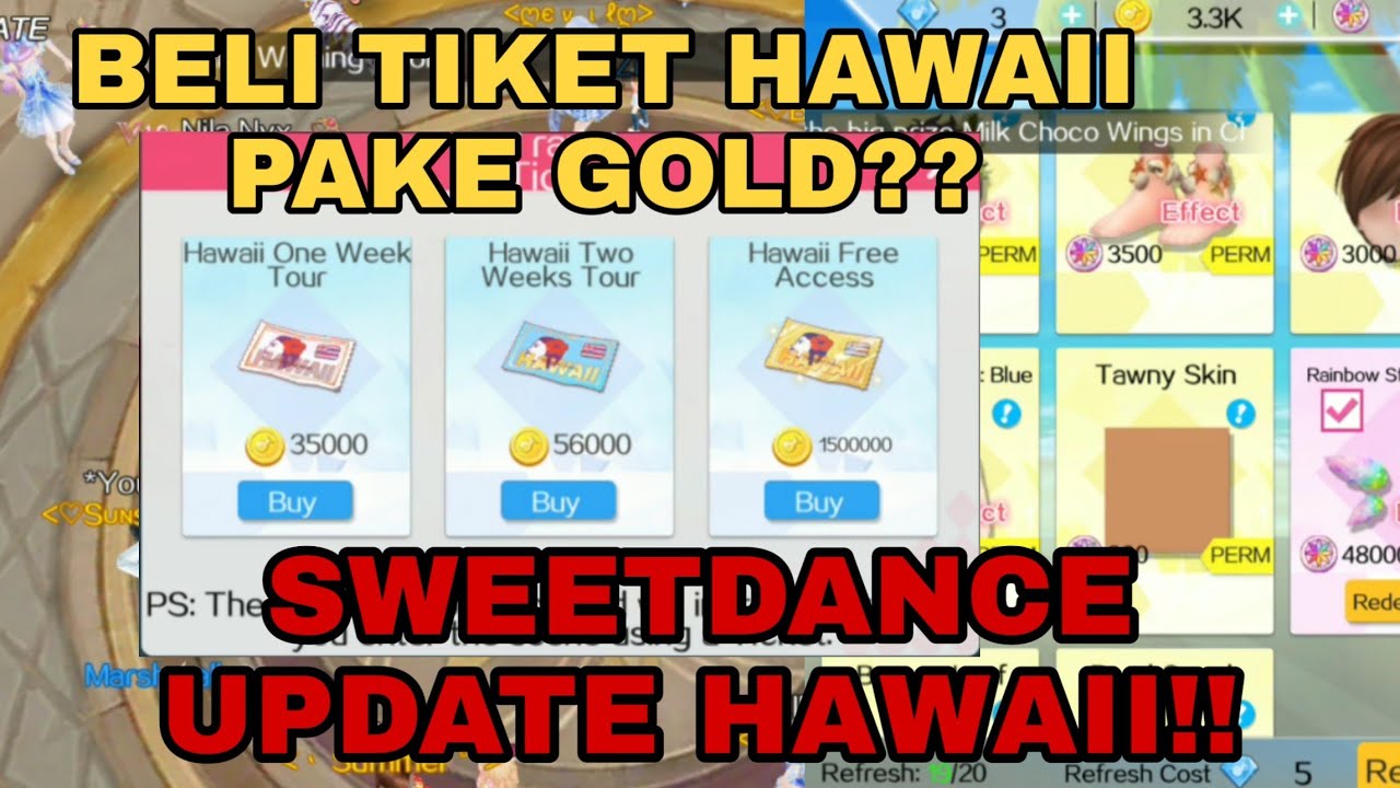 SweetDance Update Hawaii!!🤩 - Sweet Dance Indonesia