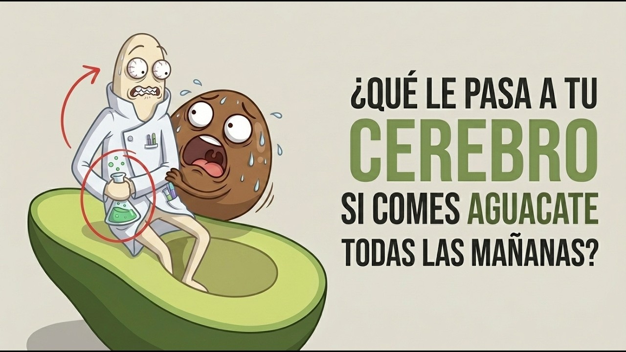 Esto hace el AGUACATE a tu CEREBRO, MEMORIA y CONCENTRACIÓN cada mañana