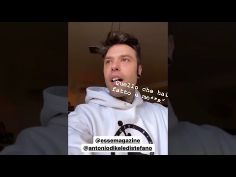 Fedez contro Antonio Dikele Distefano ed Esse Magazine per l’intervista mai pubblicata (storie ig)