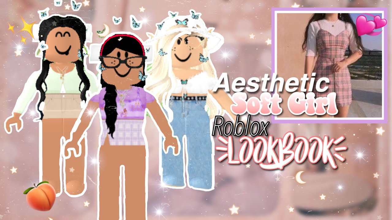 Aesthetic Soft Girl Outfits Roblox Lookbook - aesthetic freckles face roblox