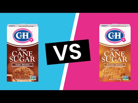 진한 갈색 설탕 대 밝은 갈색 설탕-차이점은 무엇입니까?