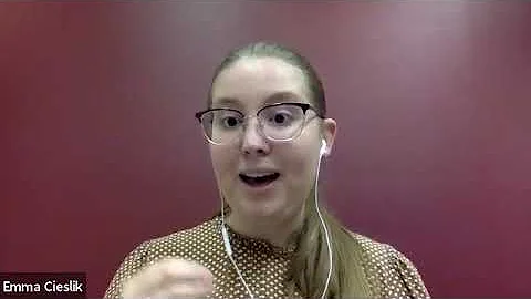 Emma Cieslik video oral history, 2021-04-23