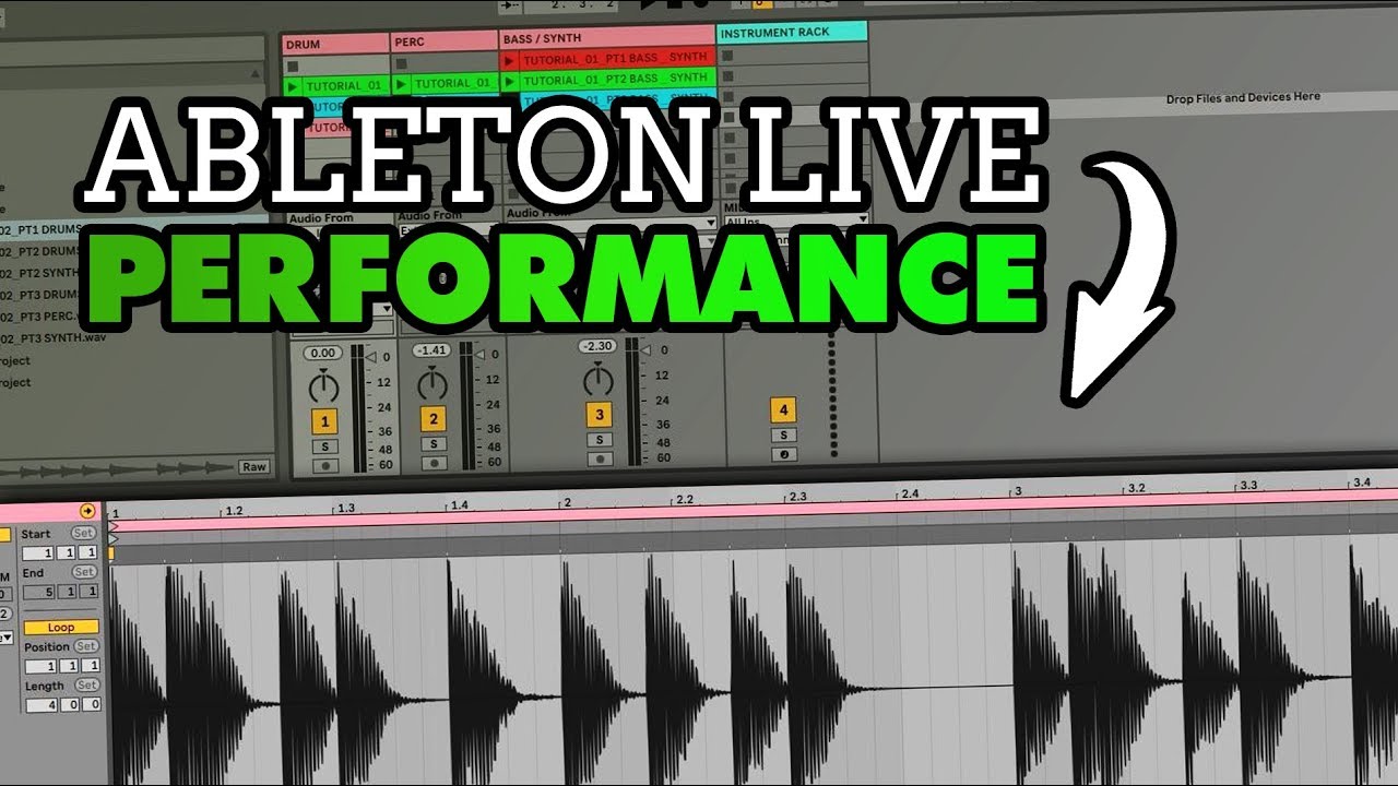 The Perfect Ableton Live Performance Setup - Creating Template 👍 - YouTube