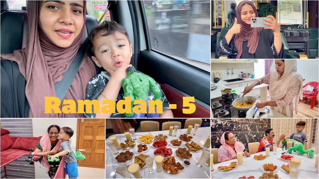 🌙 RAMADAN-5 😍 | Ajitha & Familyk Orukkiya Nombu Thura 😍 | Basheer Bashi | Suhana | Sunaina