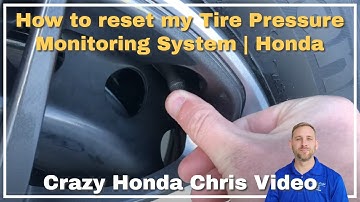 How to reset the Tire Pressure Monitoring System on your Honda.