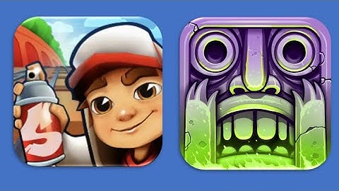 Subway Surfers Vs TempleRun2 GamePlay l Endless Runner Games (iOS) (ep. 1)