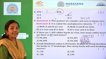 29TH DEC AP & TS CLASS IV MATHS REVISION ASSIGNMENT 3 KEY