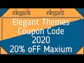 Elegant Themes Coupon Code 2020
