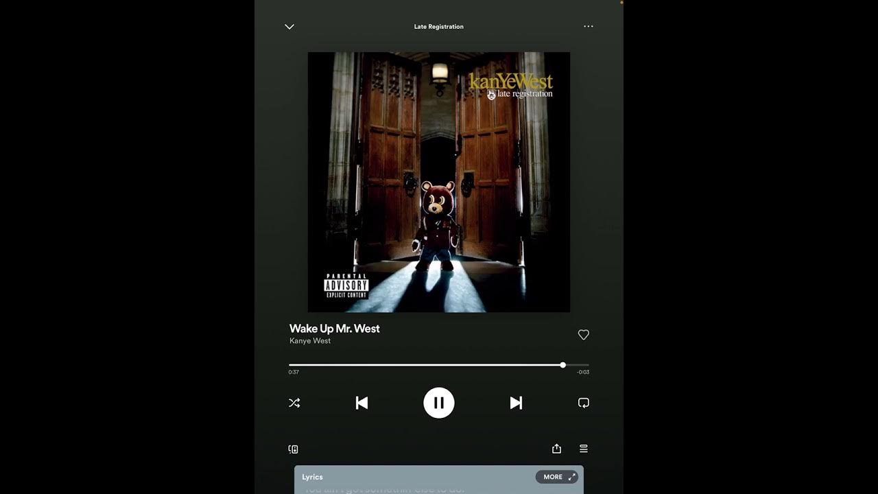 Perfect Song Transitions: Wake Up Mr. West ➡️ Heard ‘Em Say