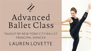 Advanced Ballet Class with NYCB Principal Lauren Lovette | #LovetteLearn