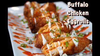 How To Make Buffalo Chicken Eggrolls | #MrMakeItHappen #BuffaloChickenDip