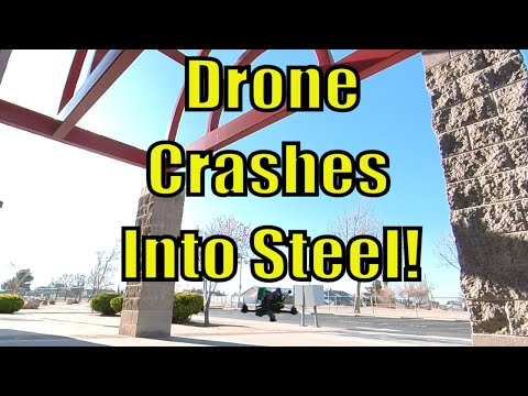 Watch What Happens When A Drone Meets A Steel Beam Part 1 