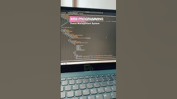 Web programming Thesis Management System #webdevelopment #webprogramming #shorts #shortvideo