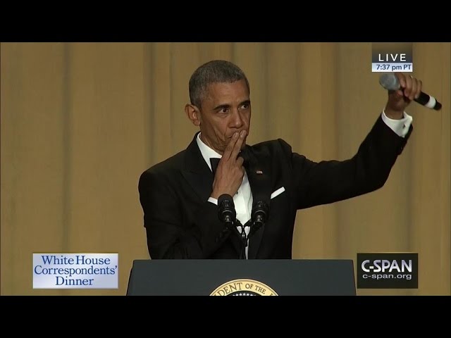 President Obama at 2016 White House Correspondents' Dinner