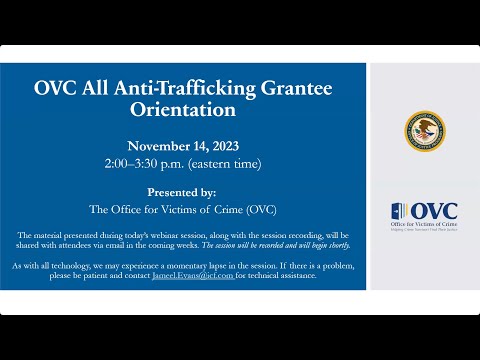 OVC Human Trafficking