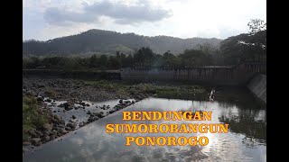 Bendungan Cantik Sumorobangun Berpanorama Perbukitan