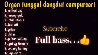 Full orgen tunggal dangdut campursari || bass glerr