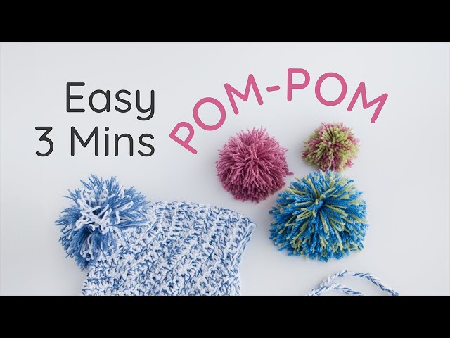 How to make Pom-pom - Quick & Easy tutorial 