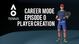 AO TENNIS | CAREER MODE #0 | PLAYER CREATION