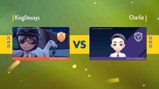 KingDeoxys VS Charlie - Ranked Double Battle Online Competitive Pokémon Scarlet & Violet