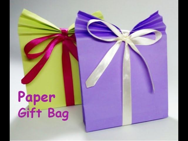 ▷ How to Make a DIY Origami Gift Bag