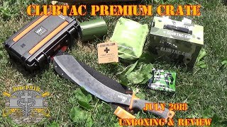 ClubTac July 2018 Premium Crate - Unboxing & Review