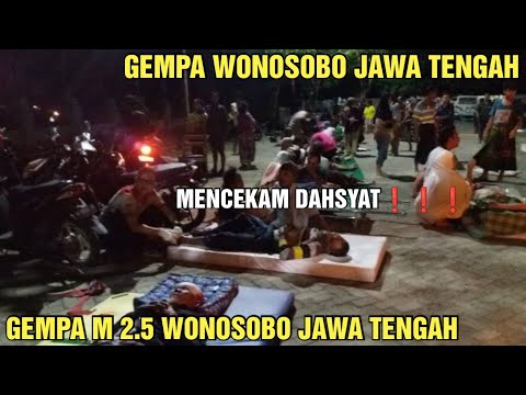 🔴Gempa Hebat Wonosobo Jawa Tengah Hari ini 10 Januari 2023