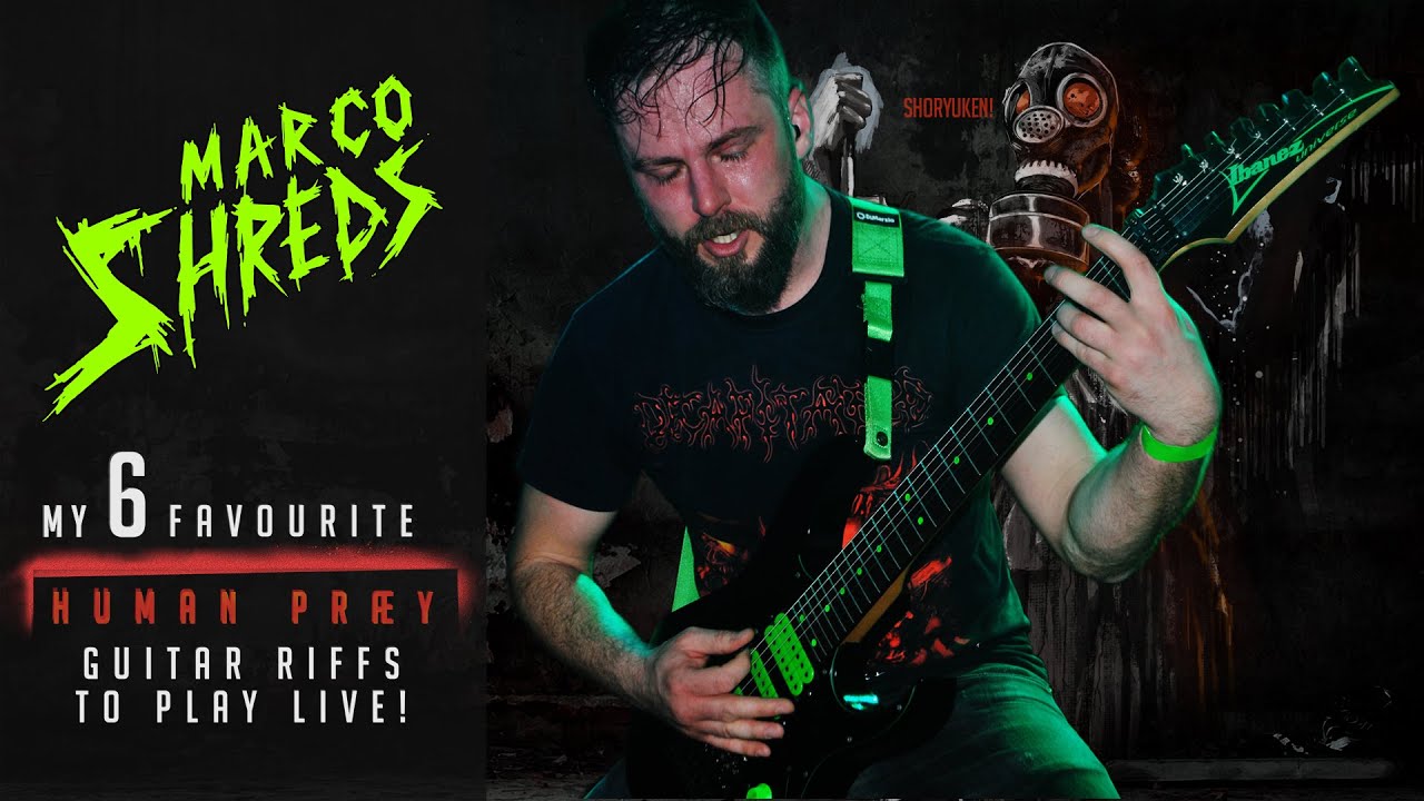 Let's Shred! Critical Mess - My 6 Favourite Human Praey Riffs to Play Live